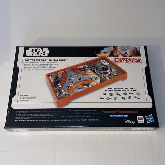 Hasbro Disney Star Wars Operation Game - Picture 2 of 6